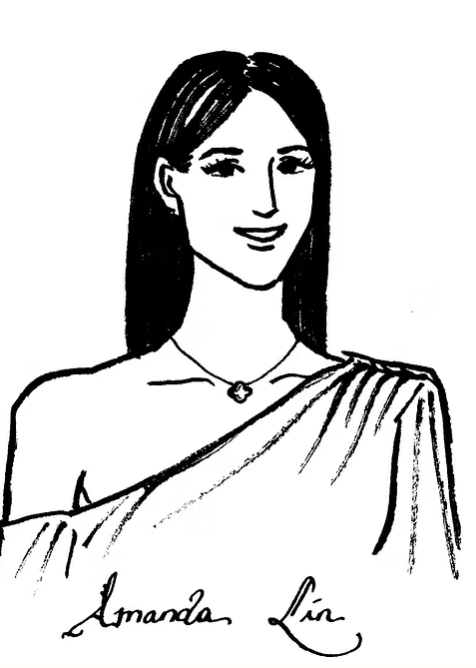 A6 Custom Place Card – B&W Guest Portrait and Handwritten Full Name